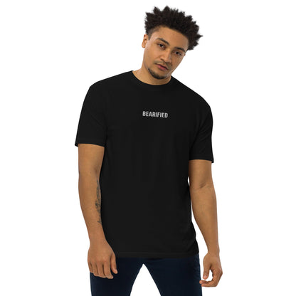 BEARIFIED Men’s premium heavyweight tee (NFT Discount)