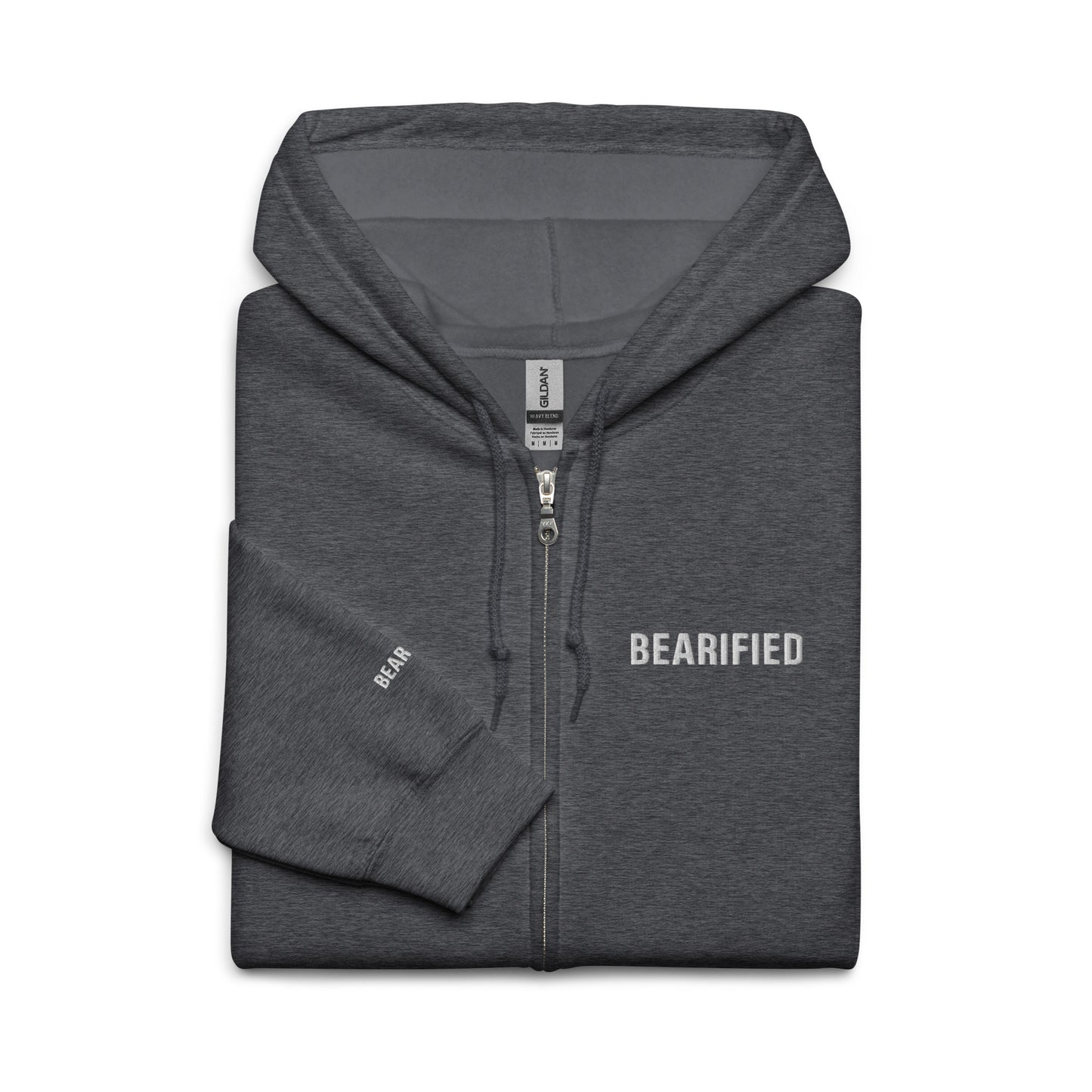 BEARIFIED Unisex heavy blend zip hoodie