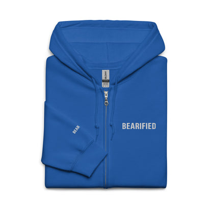 BEARIFIED Unisex heavy blend zip hoodie