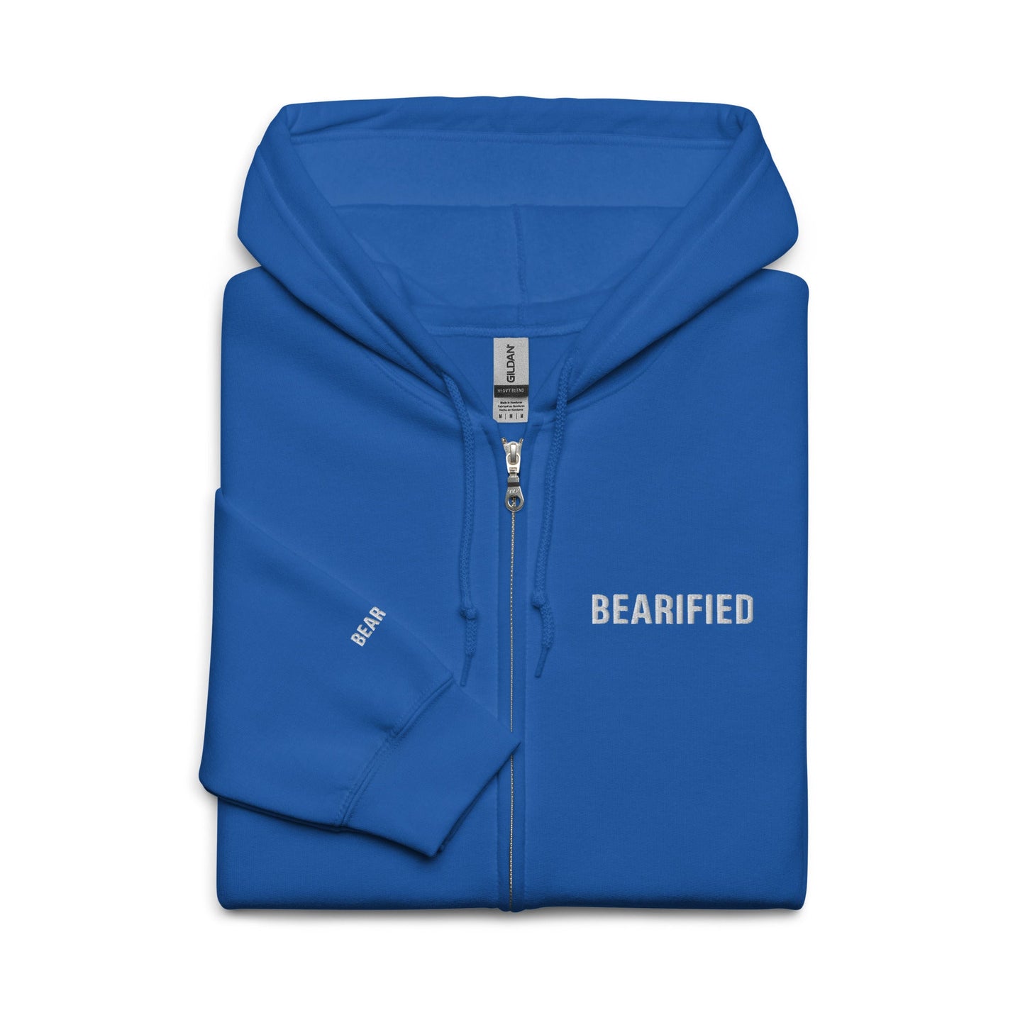 BEARIFIED Unisex heavy blend zip hoodie (NFT Discount)