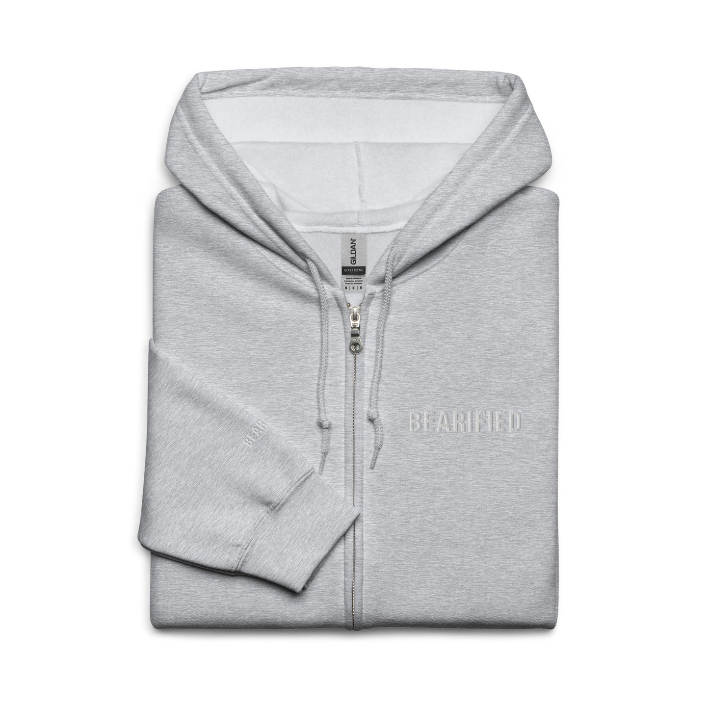 BEARIFIED Unisex heavy blend zip hoodie