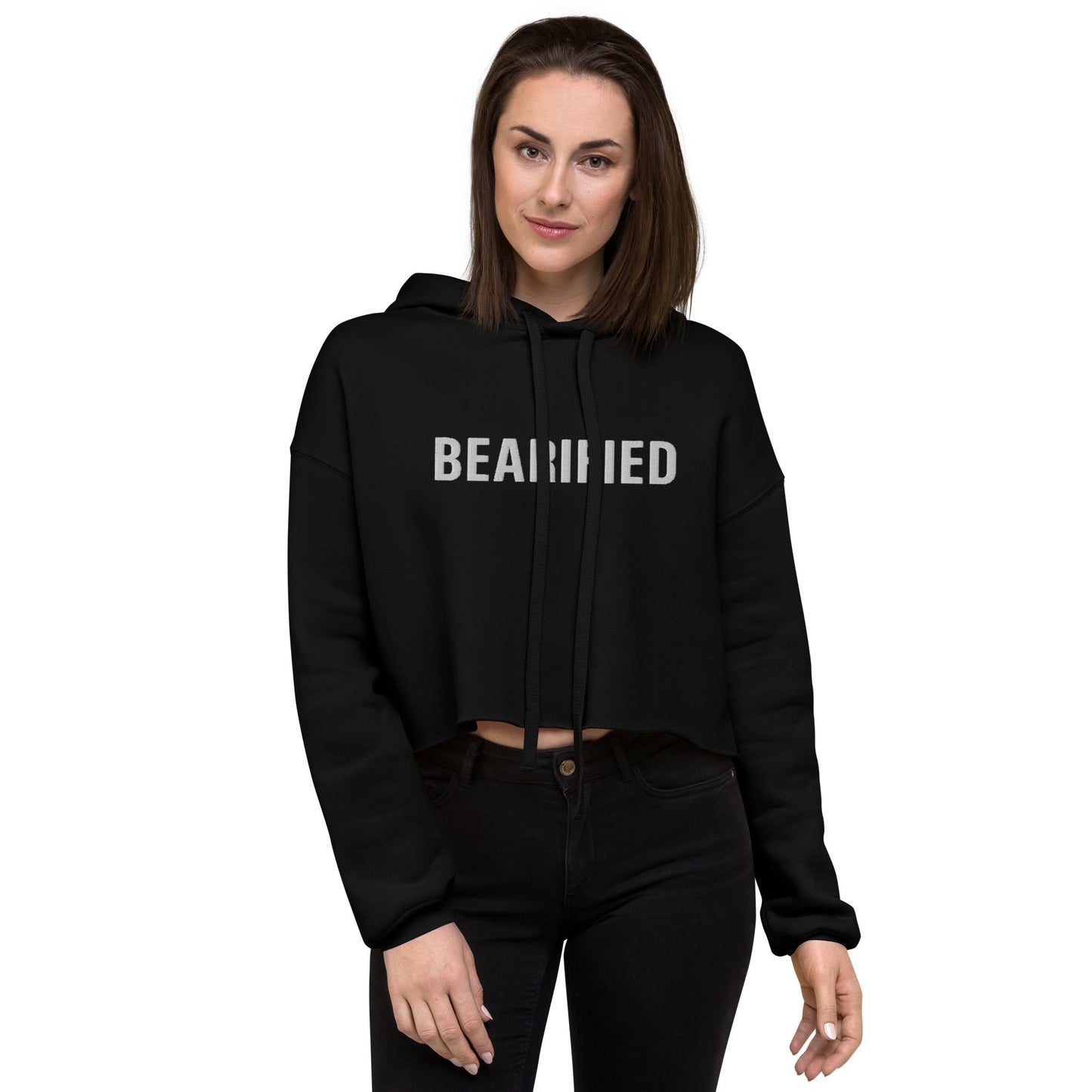 BEARIFIED Women's Crop Hoodie (NFT Discount)