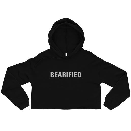 BEARIFIED Women's Crop Hoodie